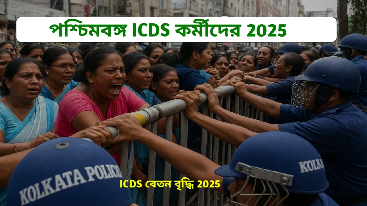 West Bengal ICDS Worker Protest 2025